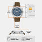 Lexington Men Quartz Blue Dial Chronograph Stainless Steel Watch MK9258