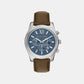 Lexington Men Quartz Blue Dial Chronograph Stainless Steel Watch MK9258