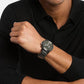 Prescott Men Quartz Green Dial Chronograph Stainless Steel Watch MK9259
