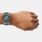 Men Quartz Green Dial Analog Stainless Steel Watch MK9267
