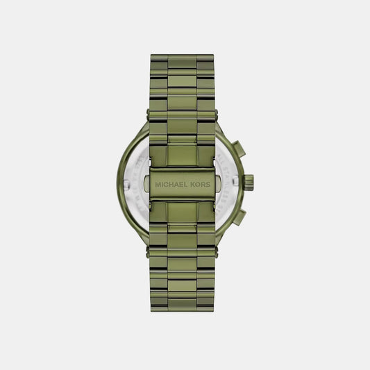 Billie Men Quartz Green Dial Chronograph Stainless Steel Watch MK9268