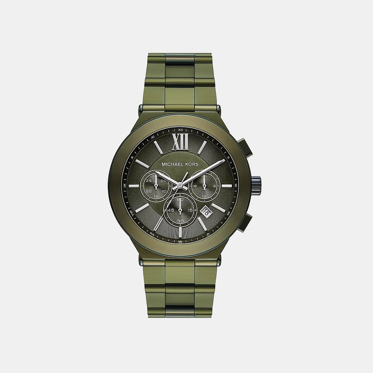 Billie Men Quartz Green Dial Chronograph Stainless Steel Watch MK9268