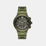 Billie Men Quartz Green Dial Chronograph Stainless Steel Watch MK9268