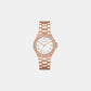 Lennox Women Quartz Silver Dial Quartz Stainless Steel Watch MKO1187