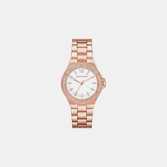 Lennox Women Quartz Silver Dial Quartz Stainless Steel Watch MKO1187