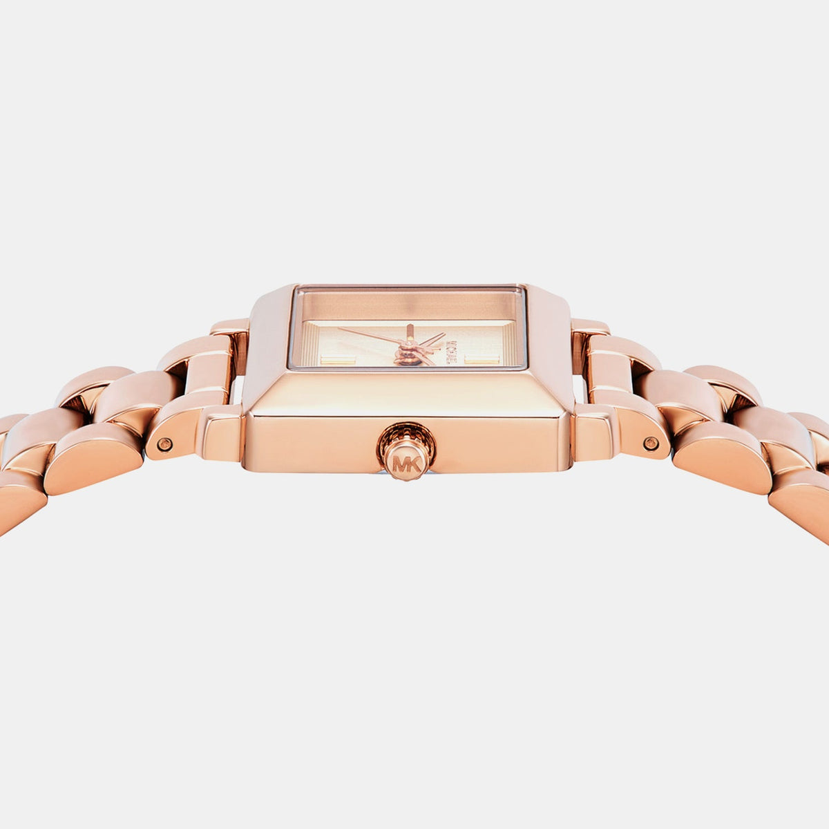 Gwynn Women Quartz Rose Gold Dial Quartz Stainless Steel Watch MKO1191