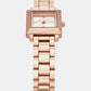 Gwynn Women Quartz Rose Gold Dial Quartz Stainless Steel Watch MKO1191