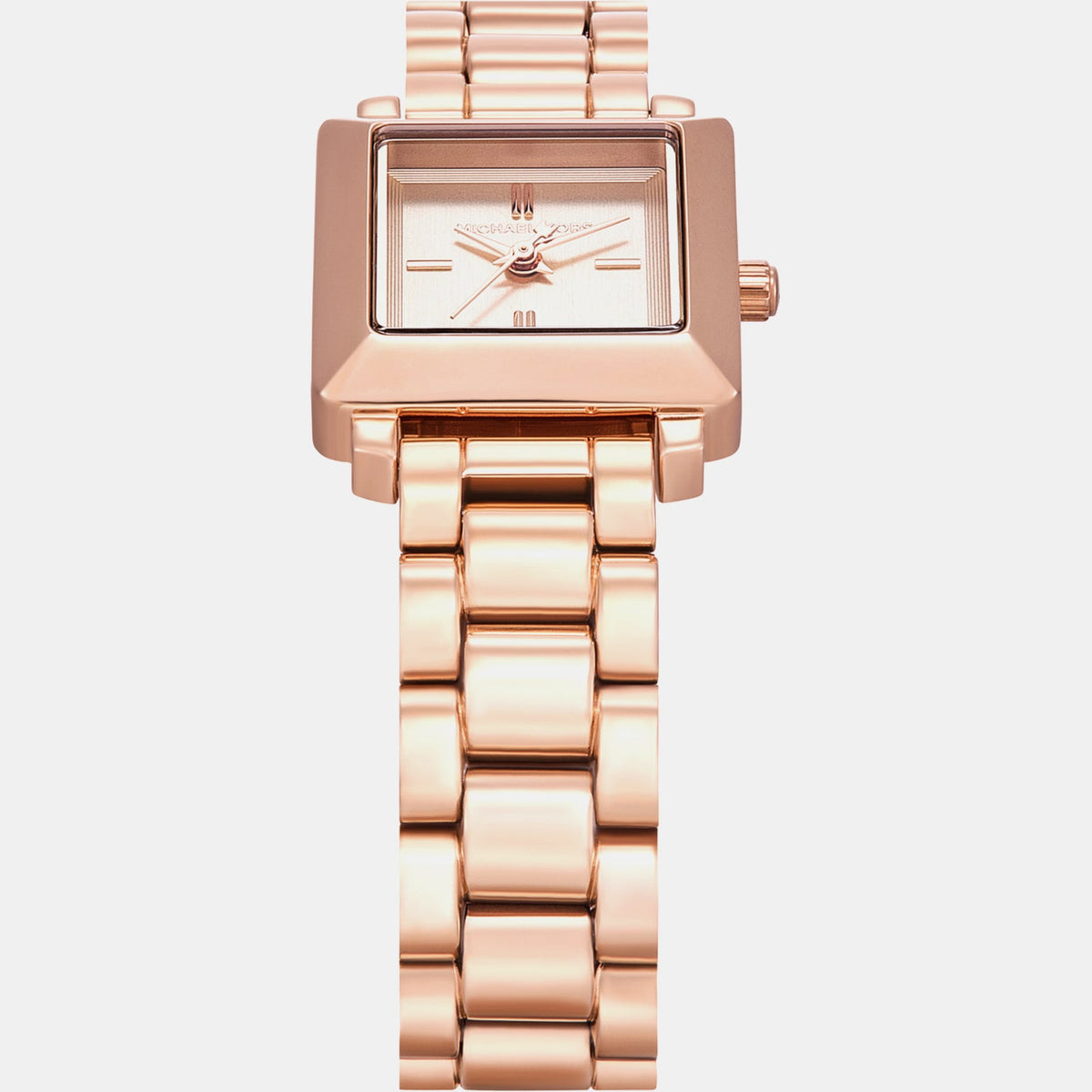 Gwynn Women Quartz Rose Gold Dial Quartz Stainless Steel Watch MKO1191