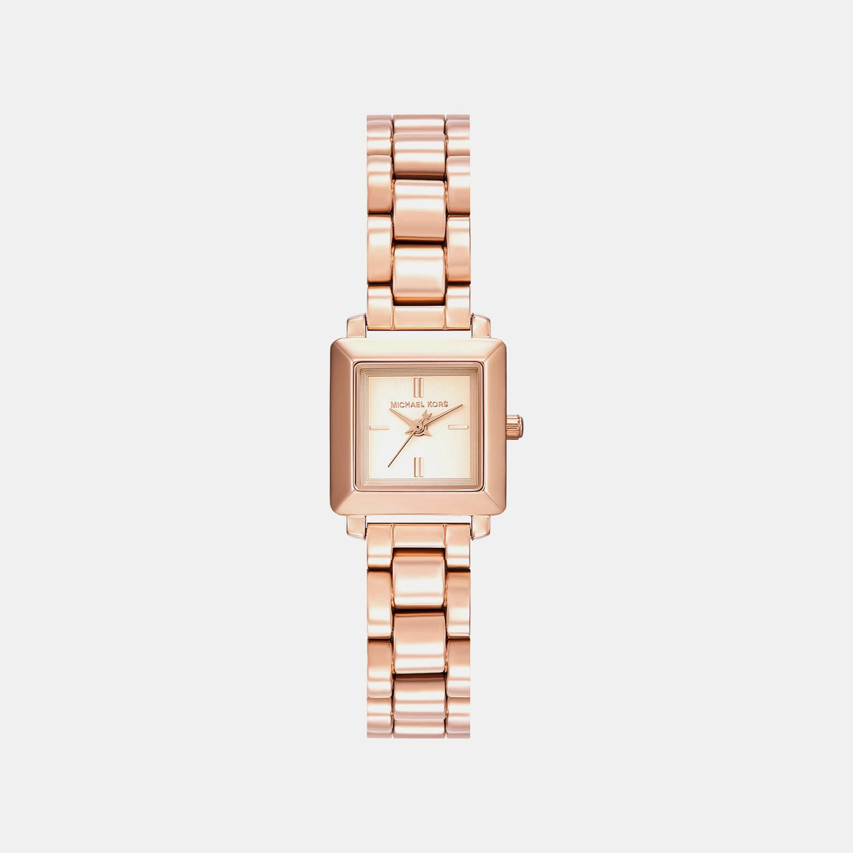 Gwynn Women Quartz Rose Gold Dial Quartz Stainless Steel Watch MKO1191