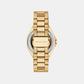 Callum Men Automatic Gold Dial Analog Stainless Steel Watch MKO1241