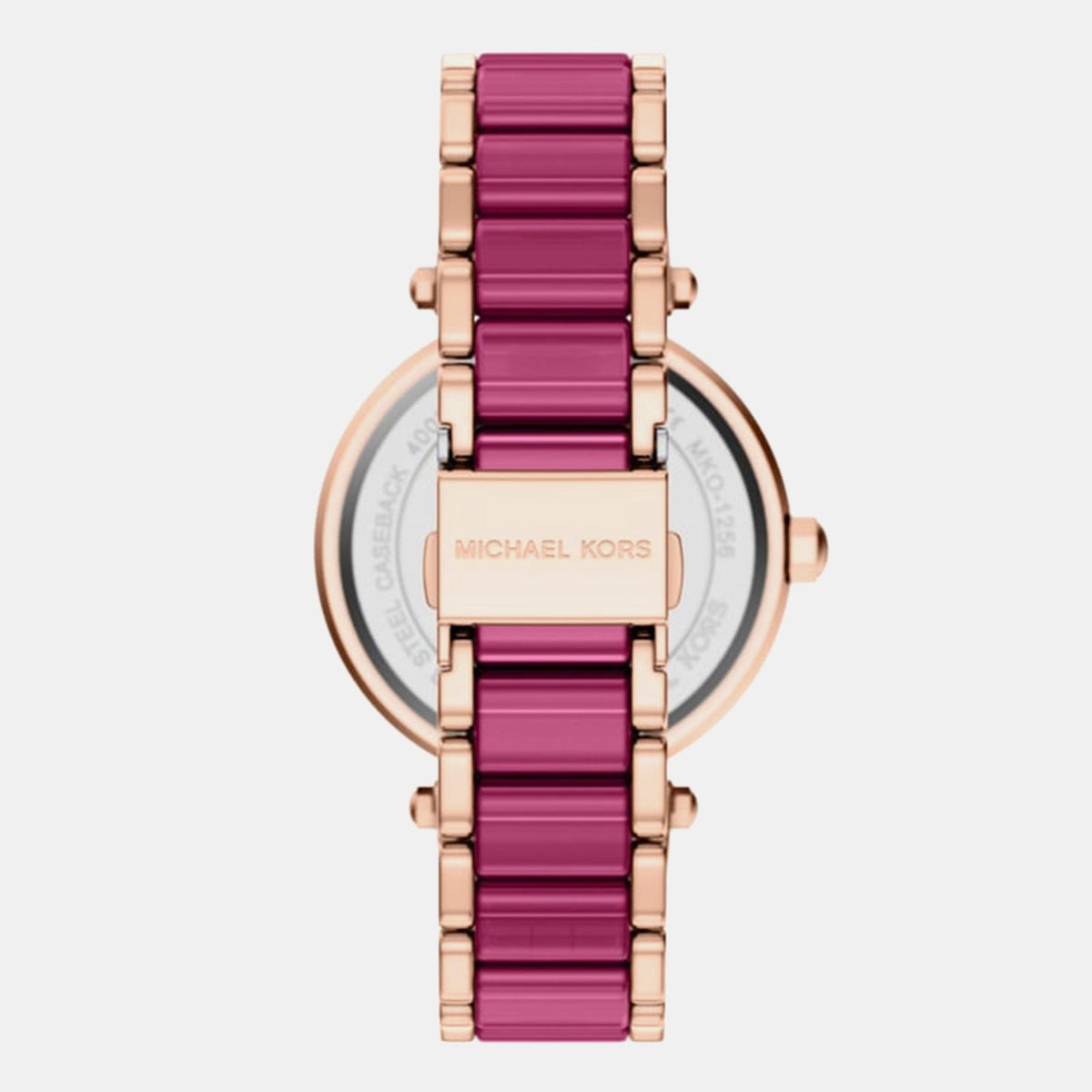 Parker Women Quartz Dual Tone Dial Analog Stainless Steel Watch MKO1256