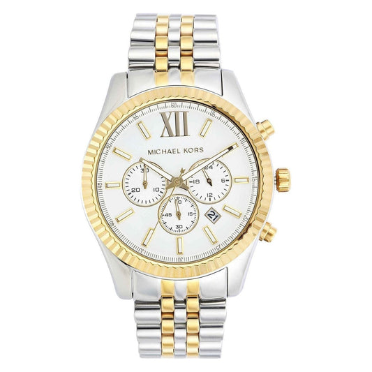 MK8344 Lexington Silver Dial Watch for Men