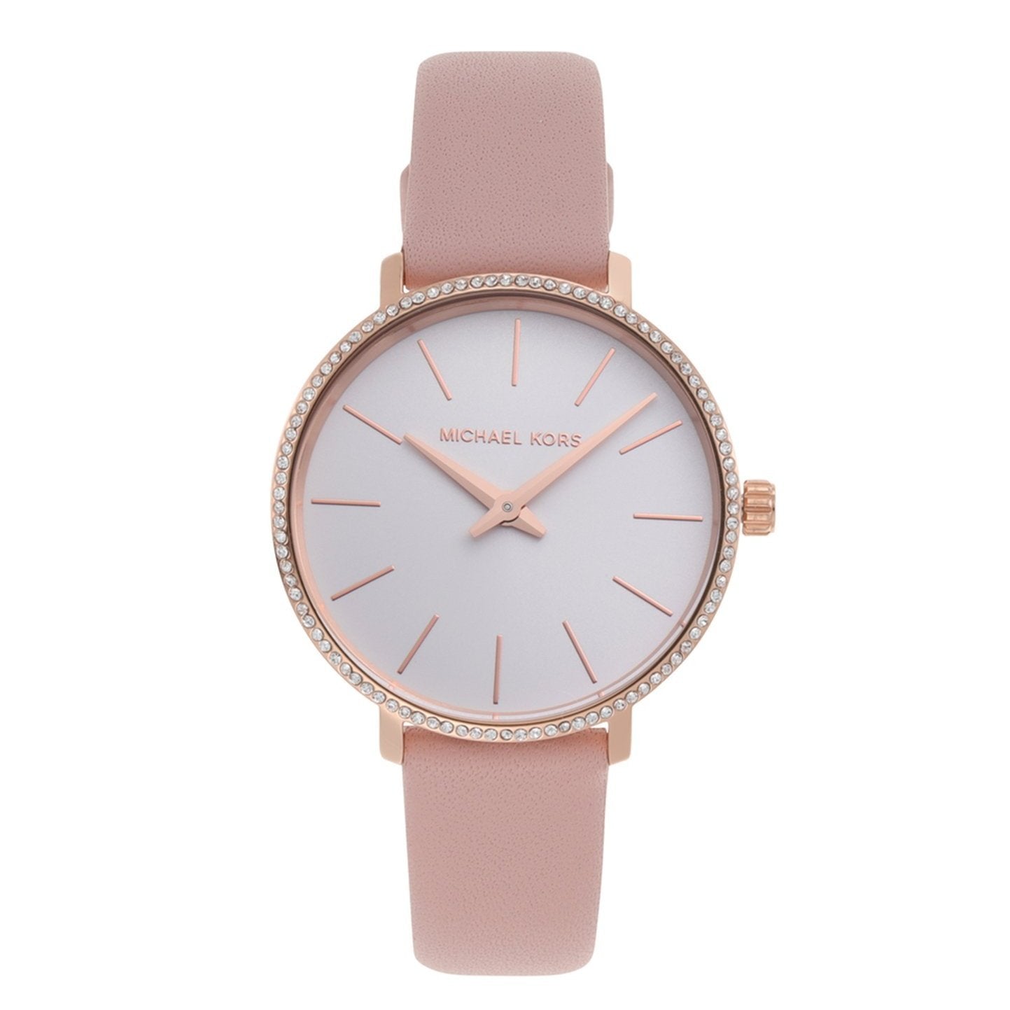 Michael Kors Women Leather Pyper Wrist Watch MK2803
