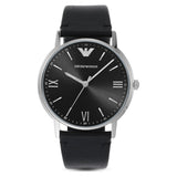 Emporio armani Men Kappa Round Black Watches AR11013