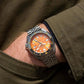 5 Sports Men Automatic Orange Dial Analog Stainless Steel Watch SSK005K1