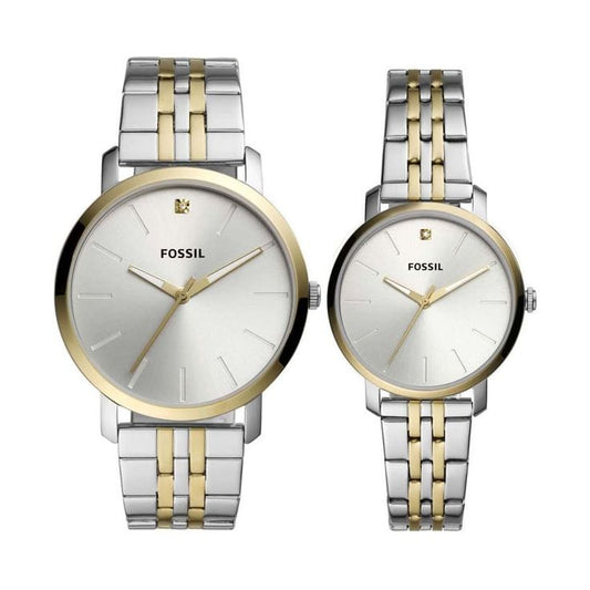 Fossil Lux Luther Watch Set for Couples BQ2467SET