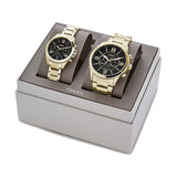 Fossil BQ2400SET Modern Courier Chronograph Watch Set for Couples