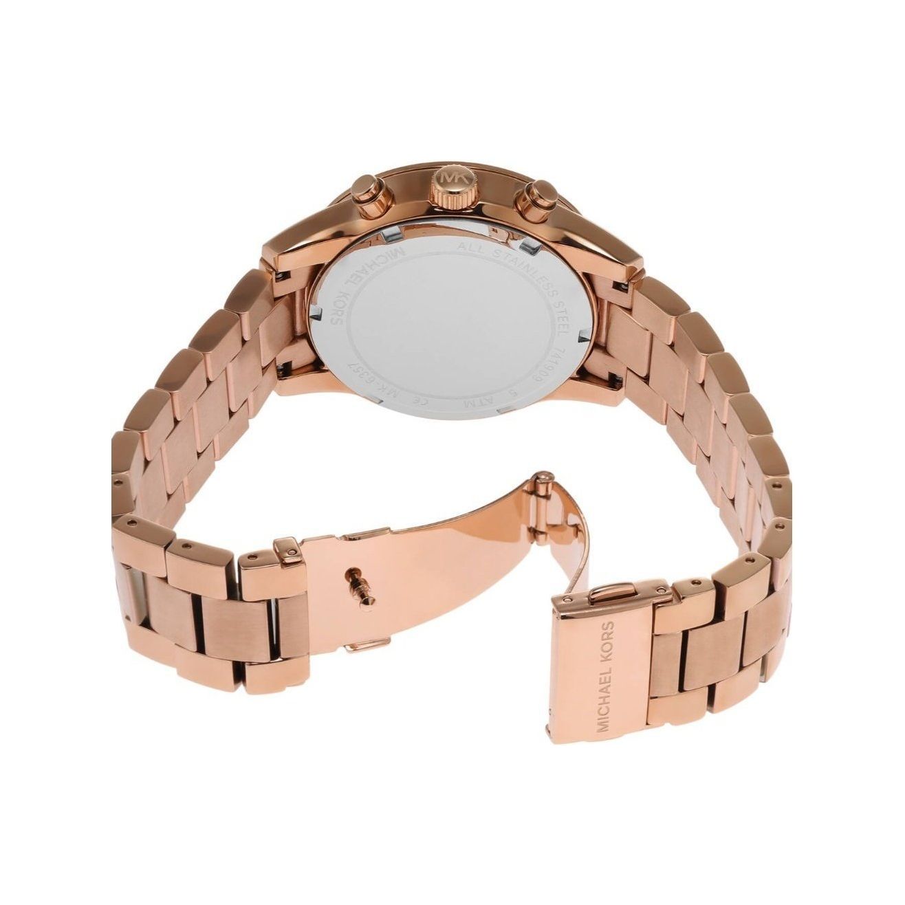 Michael Kors Bryant Analog Rose Gold Dial Women's Watch-MK6357