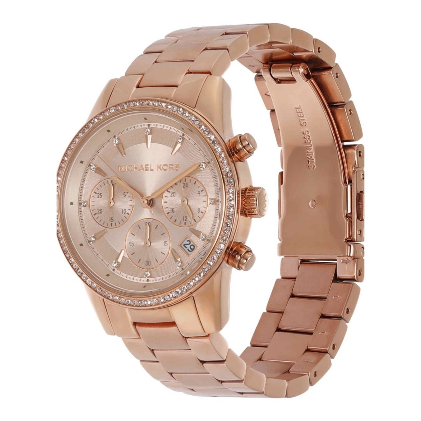 Michael Kors Bryant Analog Rose Gold Dial Women's Watch-MK6357