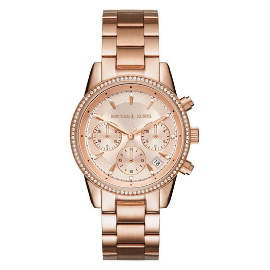 Michael Kors Bryant Analog Rose Gold Dial Women's Watch-MK6357