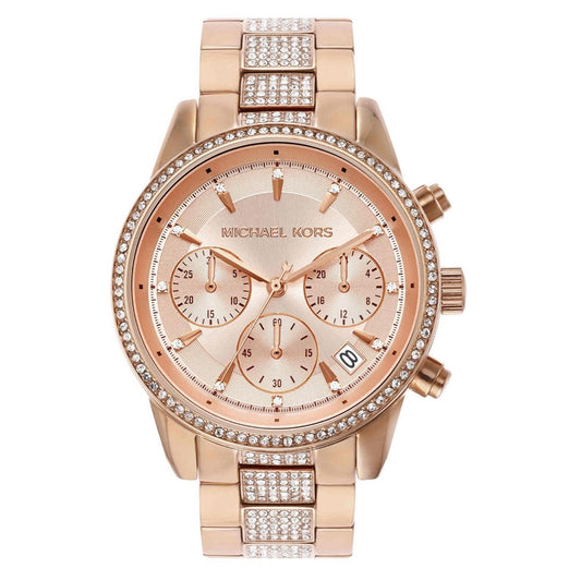 Michael Kors Bryant Analog Rose Gold Dial Women's Watch-MK6485