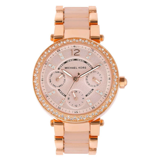 Michael Kors Watches Mini Parker Stainless Steel Womens Watch -MK6110