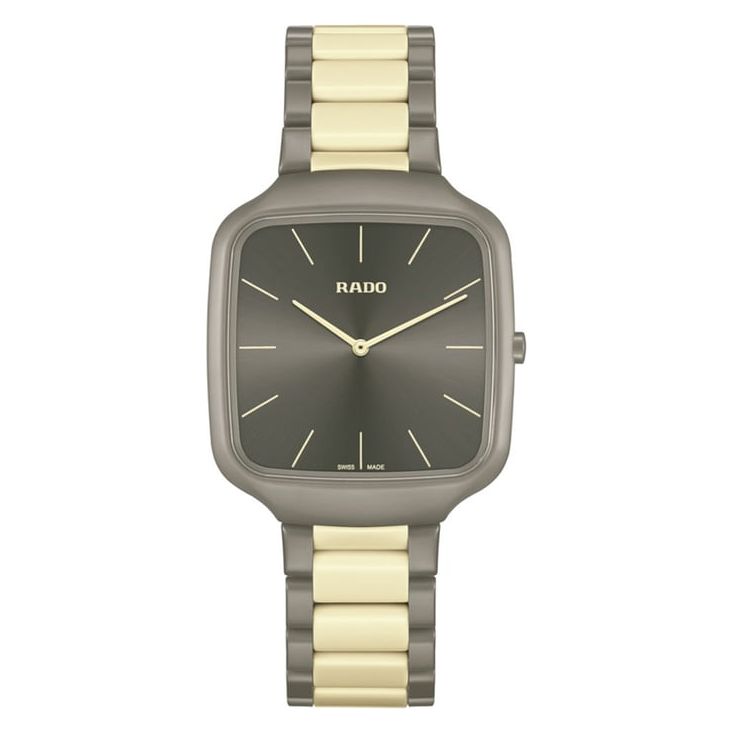 RADO R27046172 True Square Thinline X Les Couleurs Le Corbusier Analog Unisex Watch