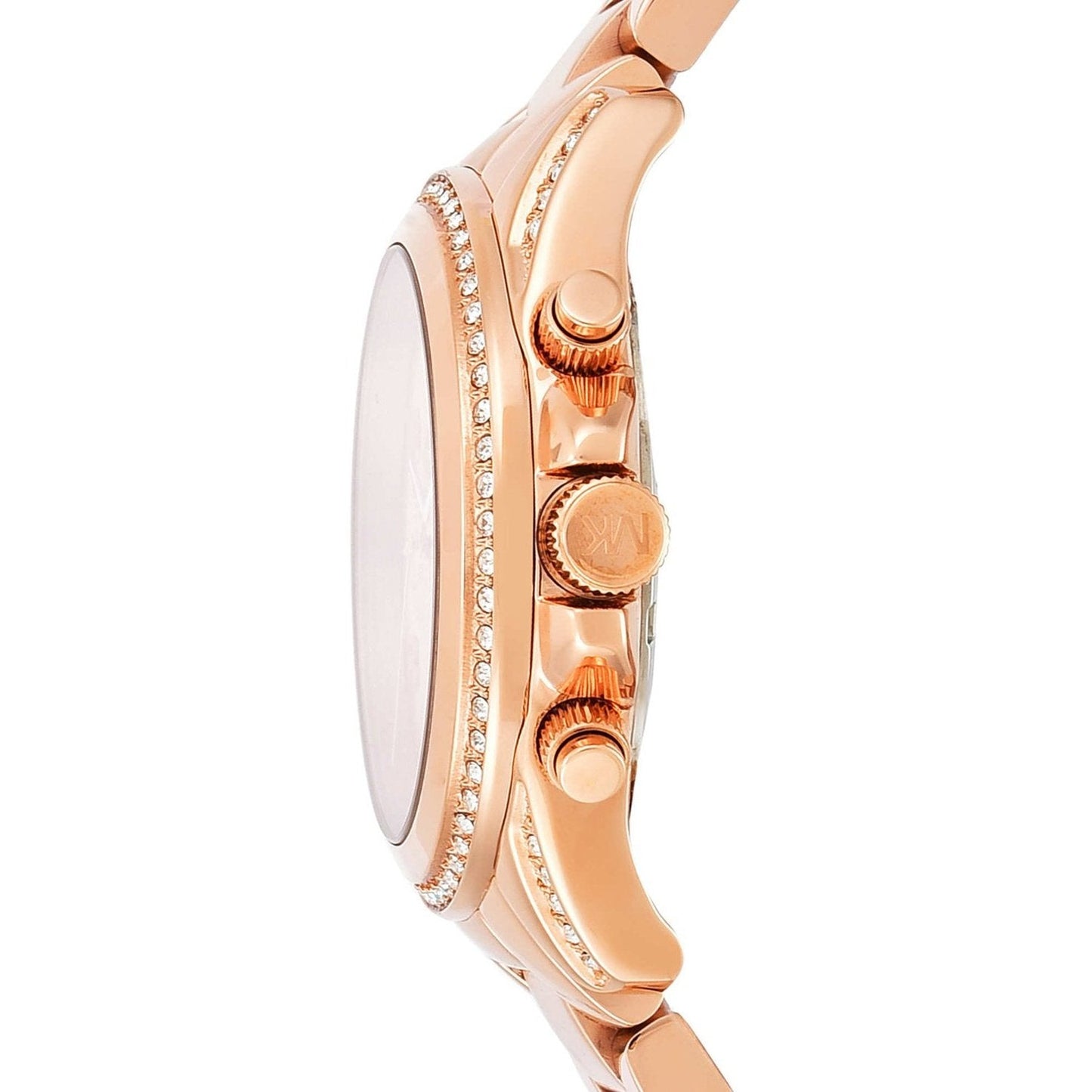 Michael Kors Blair Round Analog Rose Dial Ladies Watch - MK5263