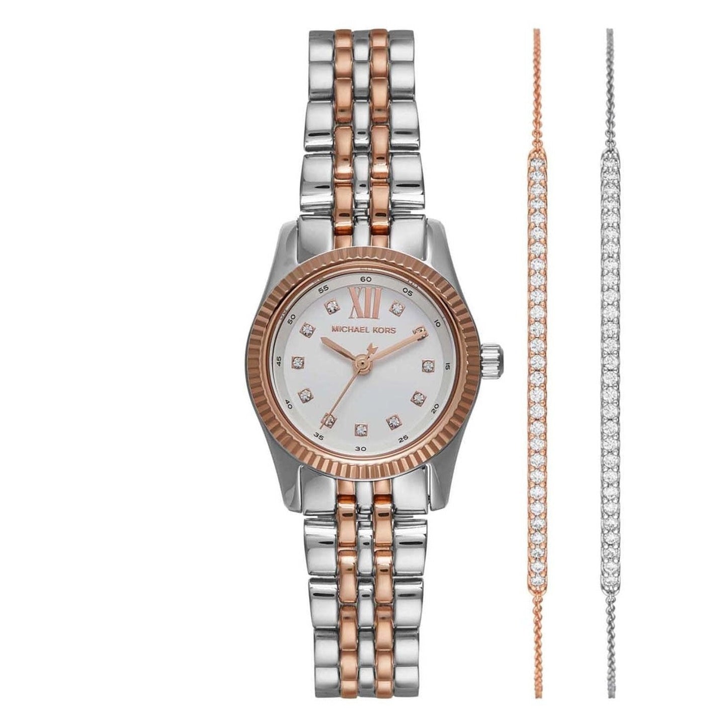 Michael Kors MK4817SET Lexington Analog Watch for Women with Bracelet