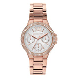 Michael Kors Camille Chronograph White Dial Ladies Watch MK6845