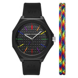 Armani Exchange AX7158SET Andrea Analog Watch for Women with Bracelet