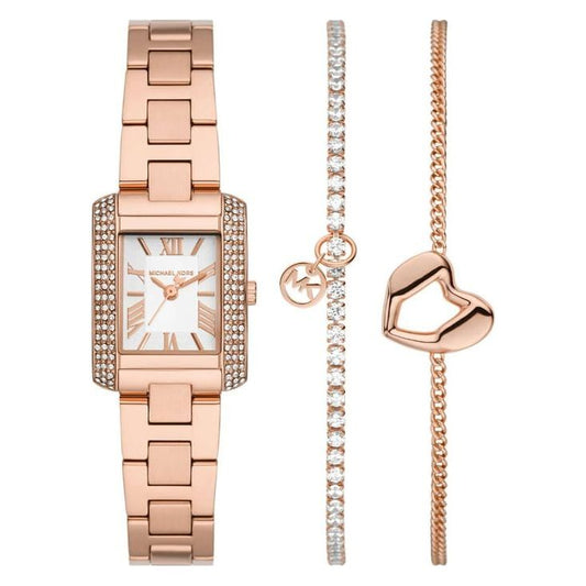 Michael Kors MK7512SET Emery Women’s Analog Watch with Bracelet Set