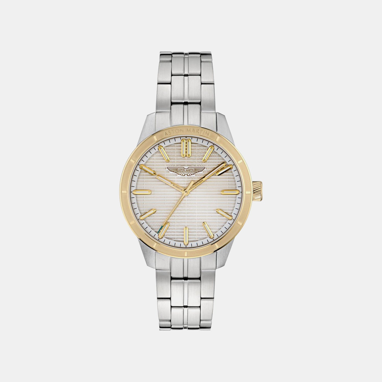Aml Icon Men Quartz Grey Dial Analog Stainless Steel Watch MTIH1F5013E