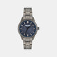 Aml Icon Men Quartz Blue Dial Analog Stainless Steel Watch MTIH1F5043E