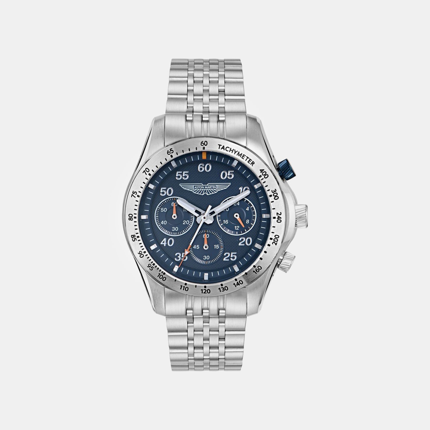Aml Thrill Men Quartz Blue Dial Chronograph Stainless Steel Watch MTRS1F5033E