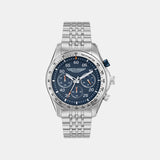 Aml Thrill Men Quartz Blue Dial Chronograph Stainless Steel Watch MTRS1F5033E