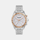 Aml Thrill Men Quartz White Dial Chronograph Stainless Steel Watch MTRS1F5043E