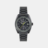 Men Automatic Black Dial Analog Stainless Steel Watch MTTS2S6013E