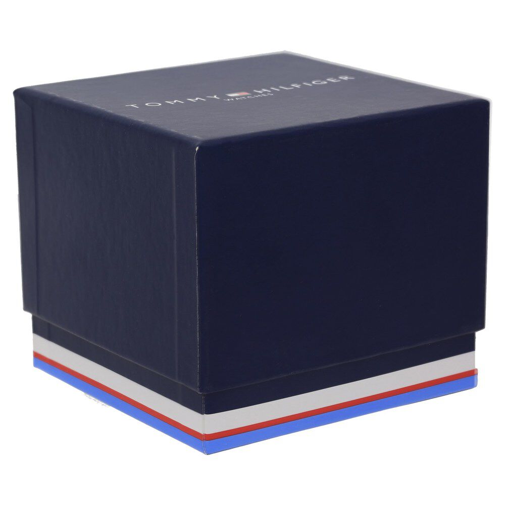 Tommy Hilfiger Quartz Analog Blue Dial Metal Strap Watch for Men-NATH1791061J