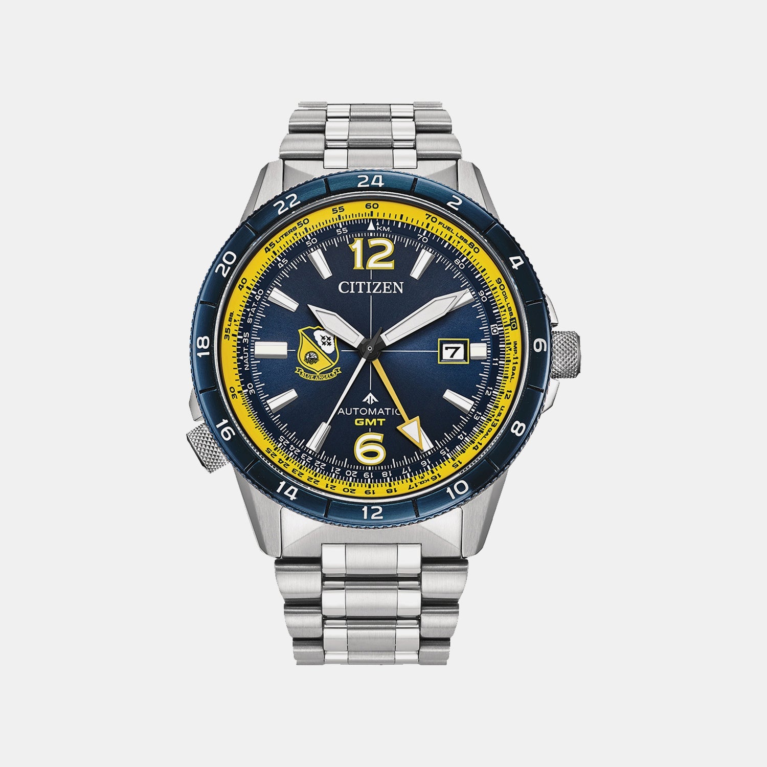 Promaster Air Angels Edition Men Automatic Blue Dial Analog Stainless Steel Watch NB6044-54L