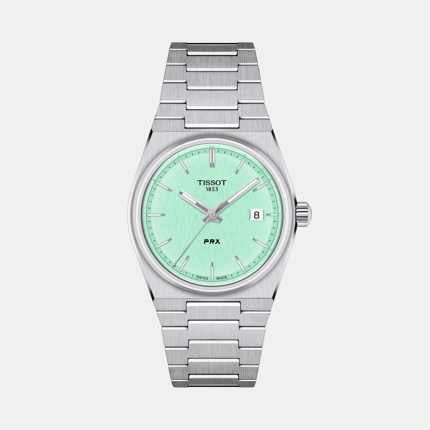 PRX Women Quartz Green Dial Analog Stainless Steel Watch T1372101109100