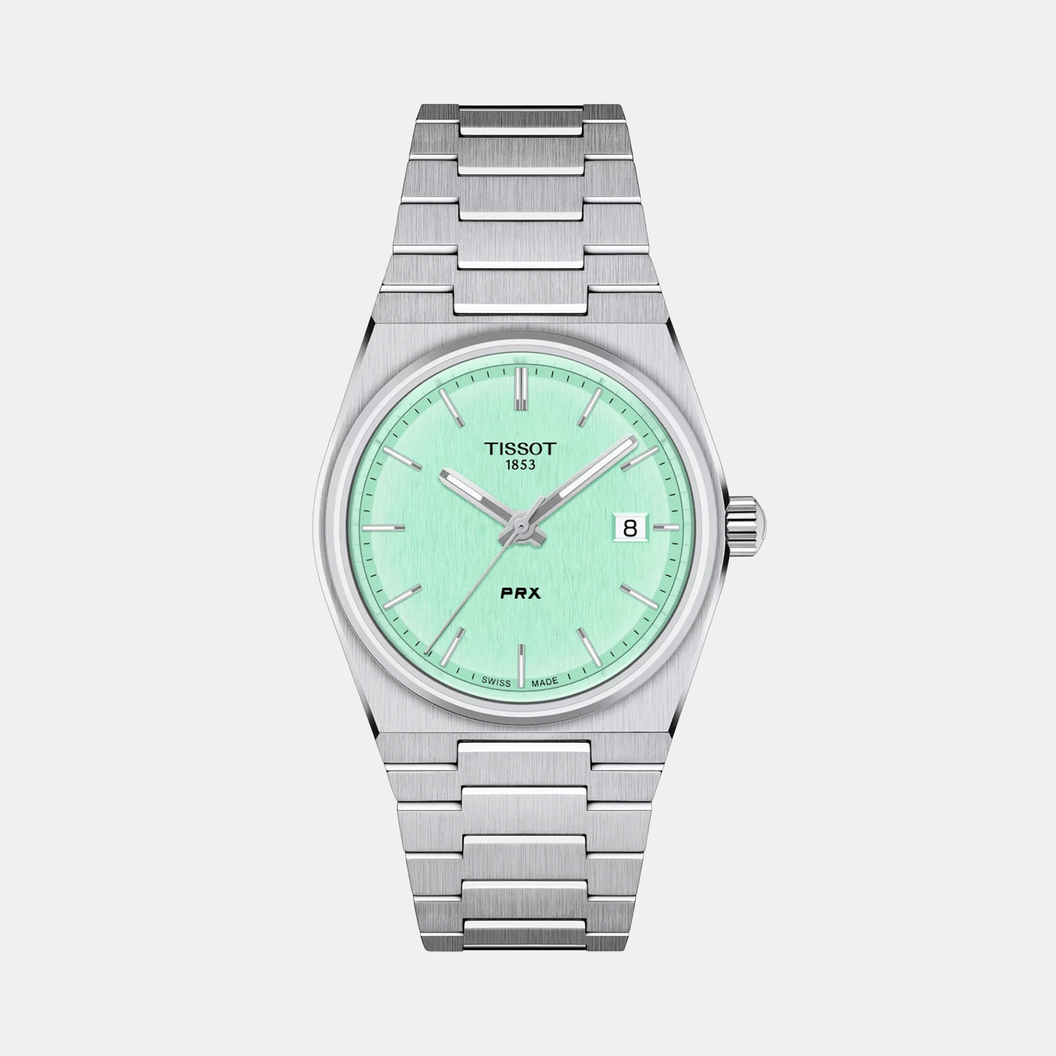 PRX Women Quartz Green Dial Analog Stainless Steel Watch T1372101109100