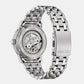 Men Automatic Green Dial Analog Stainless Steel Watch NJ0210-56M