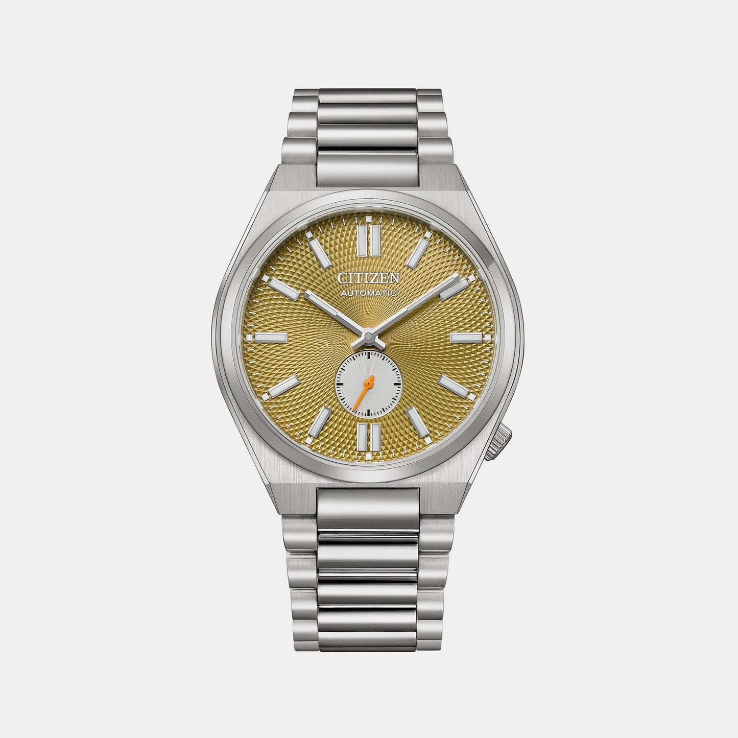Tsuyosa Men Automatic Green Dial Analog Stainless Steel Watch NK5010-51X