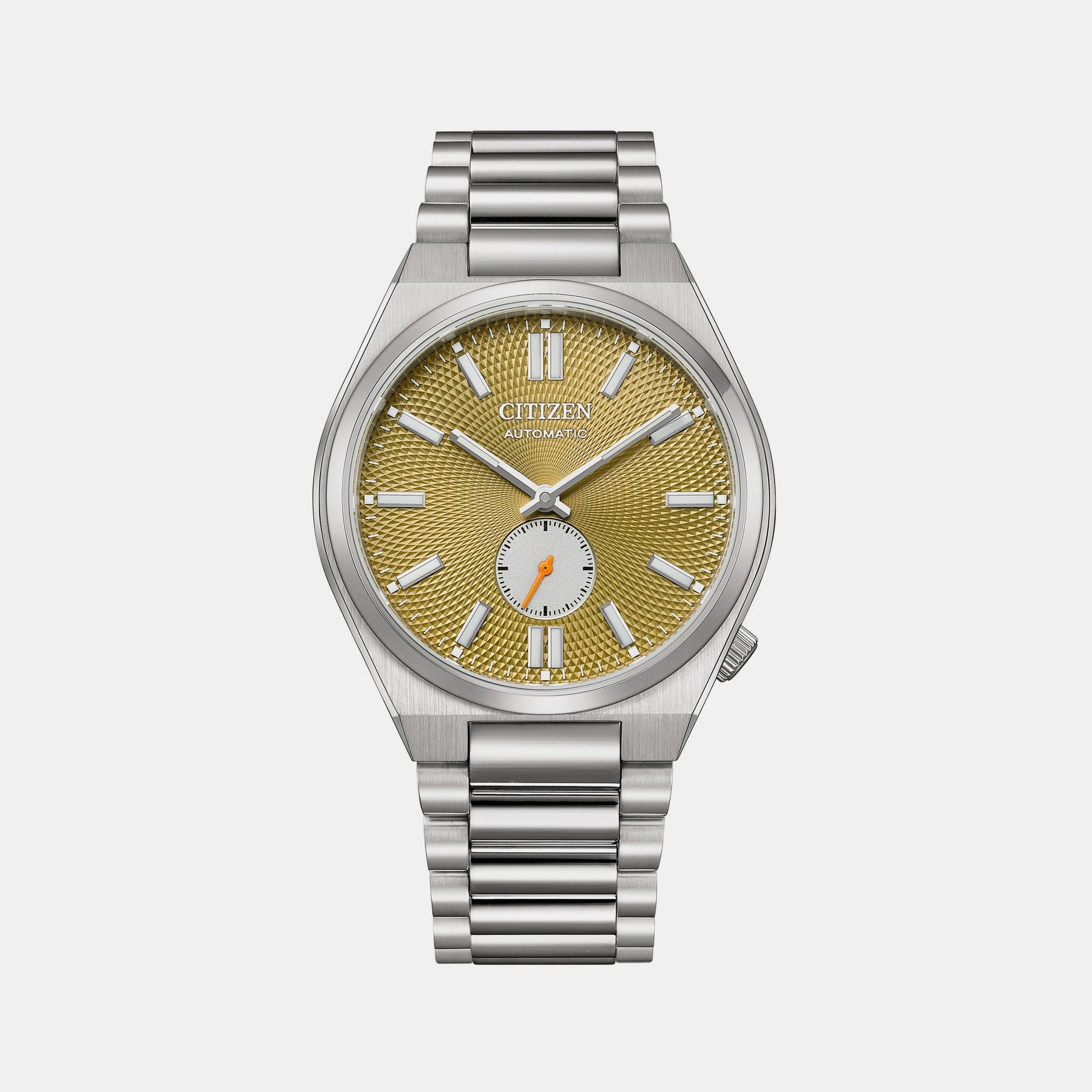 Tsuyosa Men Automatic Green Dial Analog Stainless Steel Watch NK5010-51X