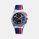 Apex Racing Men Quartz Blue Dial Chronograph Silicone Watch NT42CHSS.01-3.12