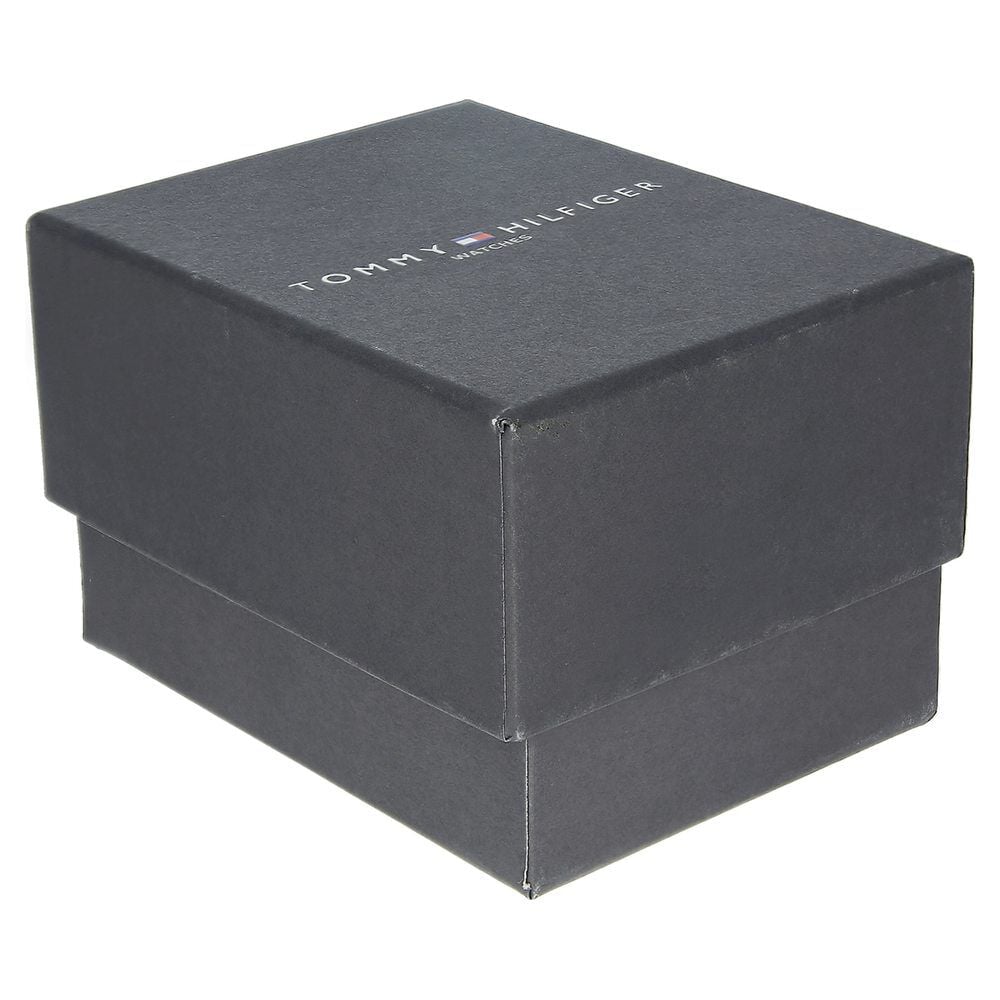 Tommy Hilfiger Quartz Analog Brown Dial Leather Strap Watch for Men-TH1791371