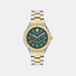 Men Quartz Green Dial Analog Stainless Steel Watch PW1GA0426
