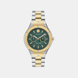 Men Quartz Green Dial Analog Stainless Steel Watch PW1GA0426