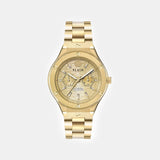 Men Quartz Gold Dial Analog Stainless Steel Watch PW1GA0526